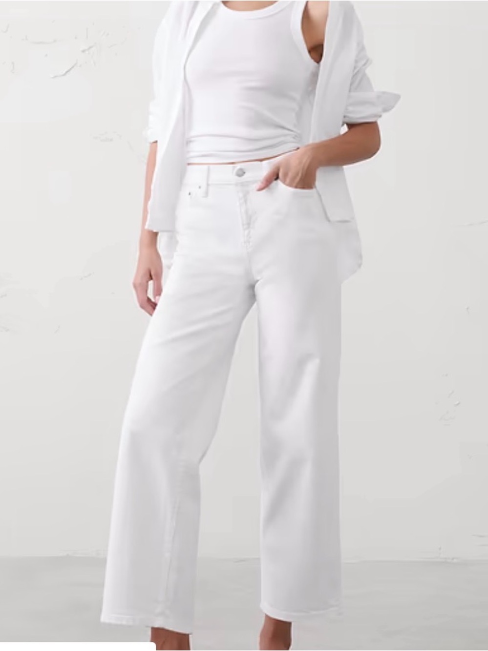 Banana Republic High Rise Straight Jean